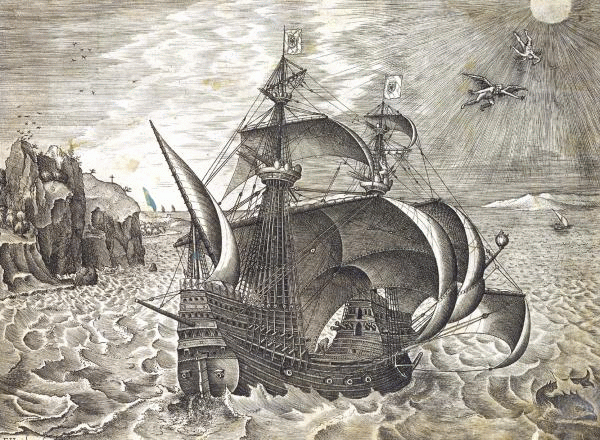 Brueghel the Elder, 16th Century Ship