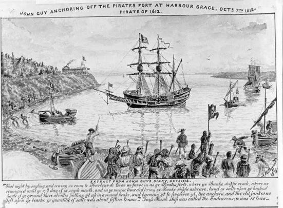 Guy lands salt at Easton's fort