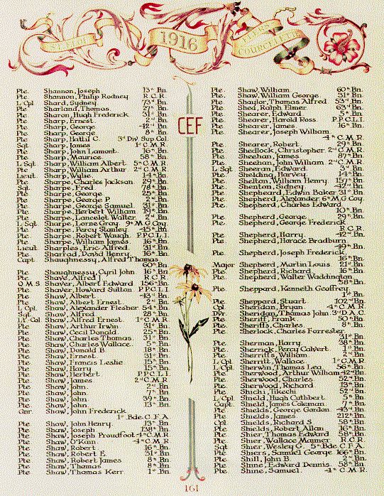 Book of Remberance Ottawa