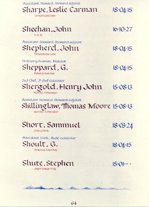 Book Of Remembrance Ottawa