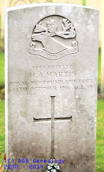 Heilly Station Cemetery Headstone