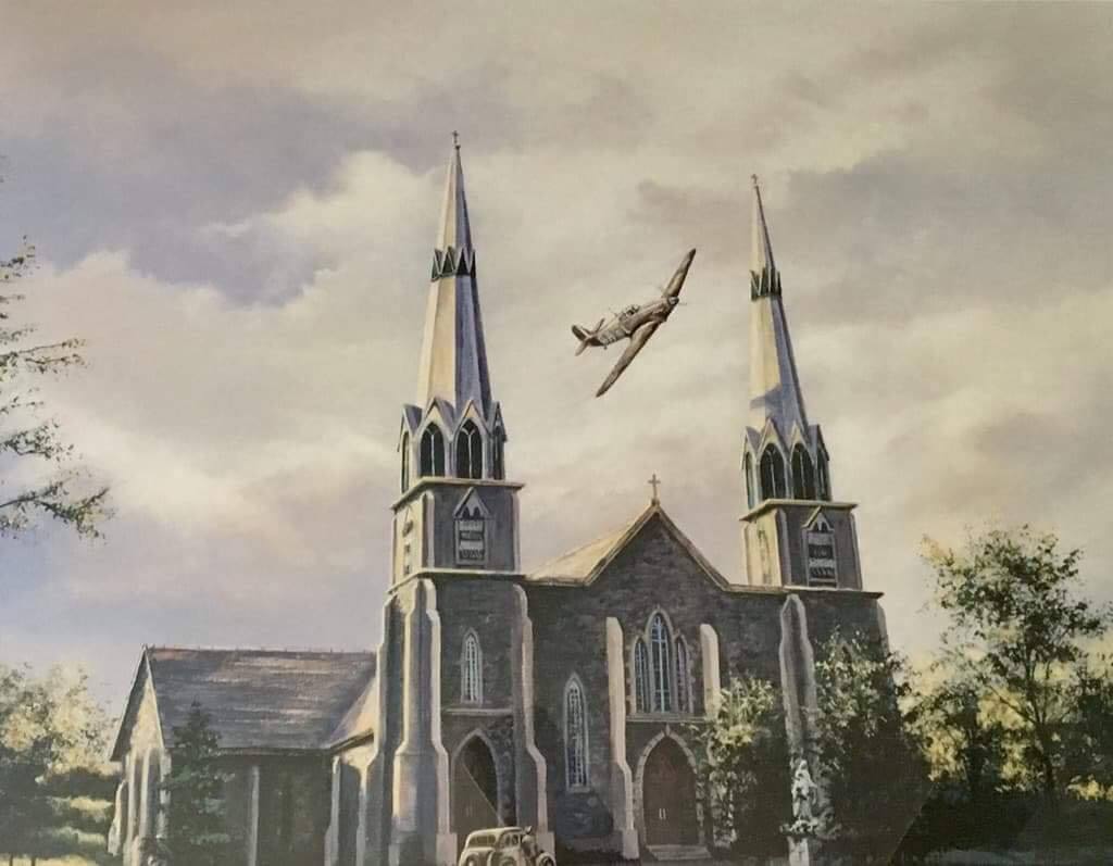 Lal Flying through the cathedral